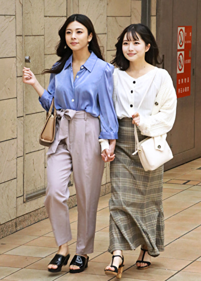 絶対レズカップル